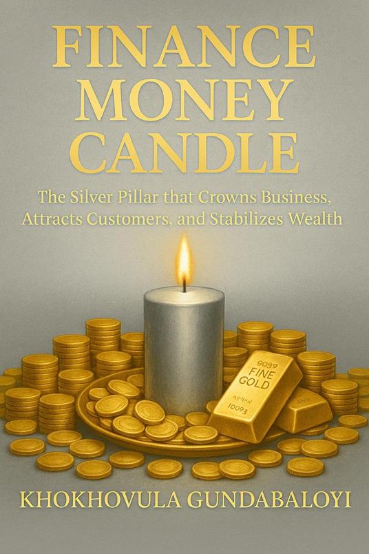 Finance Money Candle: The Silver Pillar that Crowns Business, Attracts Customers, and Stabilizes Wealth