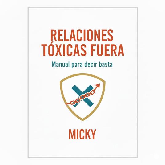 Adiós a las relaciones tóxicas: Guía práctica para poner límites, recuperar tu autoestima y construir vínculos sanos
