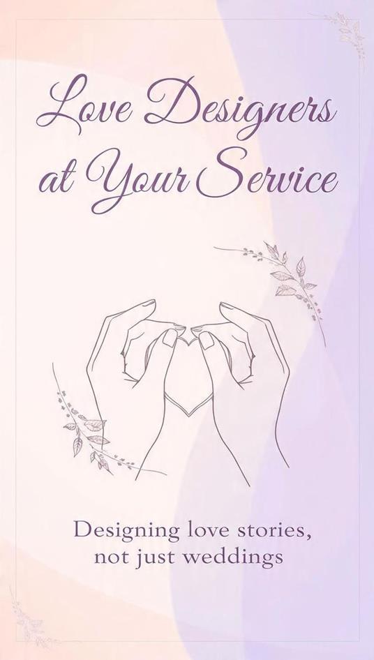 Love Designers at Your Service “Designing love stories, not just weddings.” - Tahira kiran - ebook