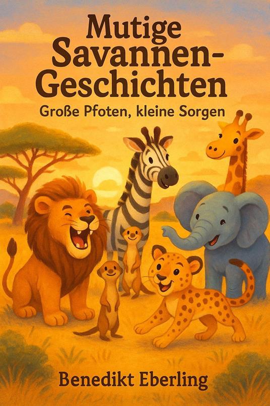 Mutige Savannen-Geschichten: Große Pfoten, kleine Sorgen - Benedikt Eberling - ebook