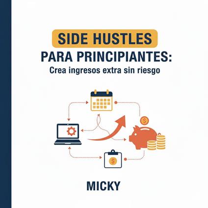Side Hustles para Principiantes:Cómo crear ingresos extra desde casa sin inversión y con bajo riesgo