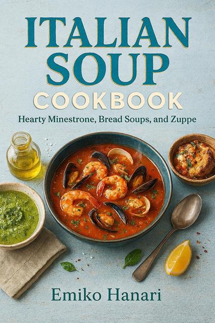 Italian Soup Cookbook: Hearty Minestrone, Bread Soups, and Zuppe