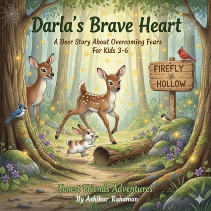 Darla's Brave Heart: A Deer Story About Overcoming Fears for Kids 3-6 - Ashikur Rahman - ebook