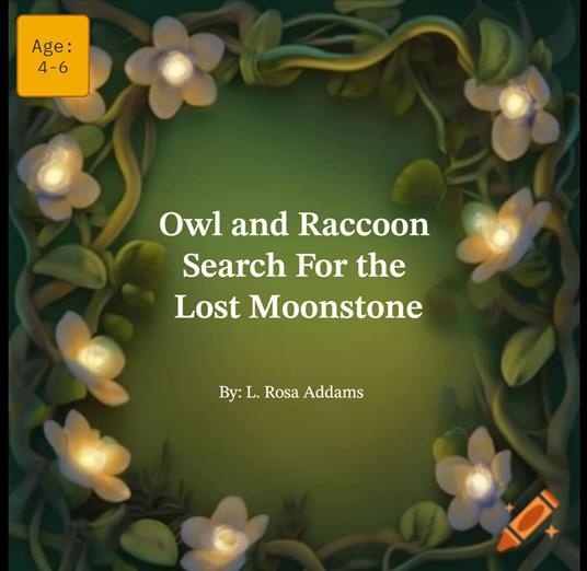 Owl and Raccoon Search for the lost Moonstone - L. Rosa Addams - ebook