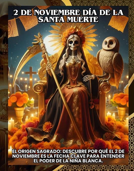 2 de Noviembre día de la Santa Muerte, El Origen Sagrado: Descubre por qué el 2 de Noviembre es la Fecha Clave para Entender el Poder de la Niña Blanca.
