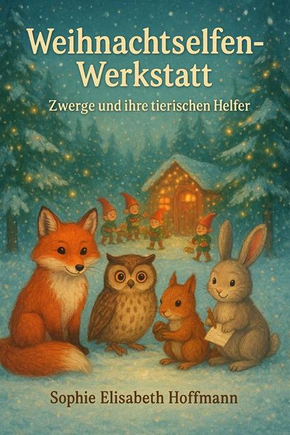 Weihnachtselfen-Werkstatt: Zwerge und ihre tierischen Helfer - Sophie Elisabeth Hoffmann - ebook