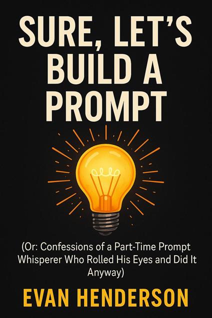 SURE, LET’S BUILD A PROMPT (And Other Ridiculous Ways to Use AI Without Losing Your Mind)