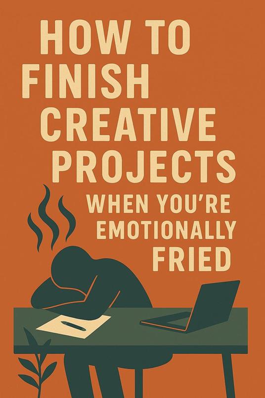 How to Finish Creative Projects When You’re Emotionally Fried