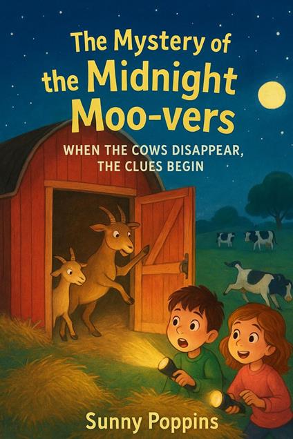 The Mystery of the Midnight Moo-vers - Sunny Poppins - ebook