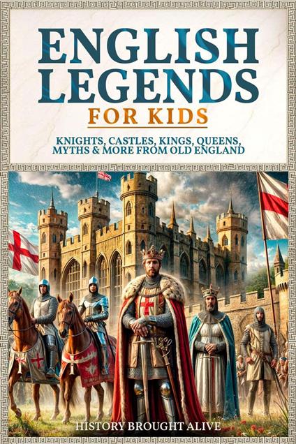 English Legends For Kids: Knights, Castles, Kings, Queens, Myths & More From Old England - History Brought Alive - ebook