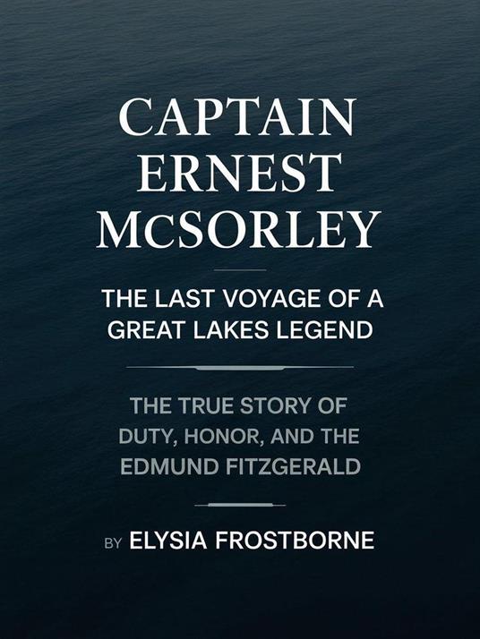 Captain Ernest McSorley: The True Story of Duty, Honor, and the Edmund Fitzgerald