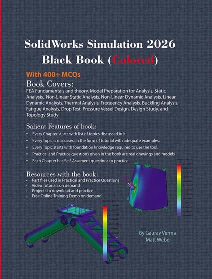 SolidWorks Simulation 2026 Black Book