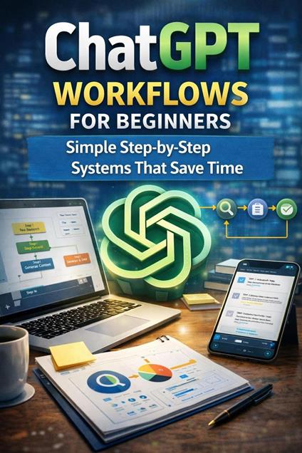 ChatGPT Workflows for Beginners: Simple Step-by-Step Systems That Save Time