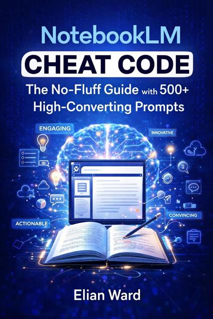 The NotebookLM Cheat Code - Unlock the Full Potential of Google’s AI in Under an Hour : The "No-Fluff" Guide with 500+ High-Converting Prompts