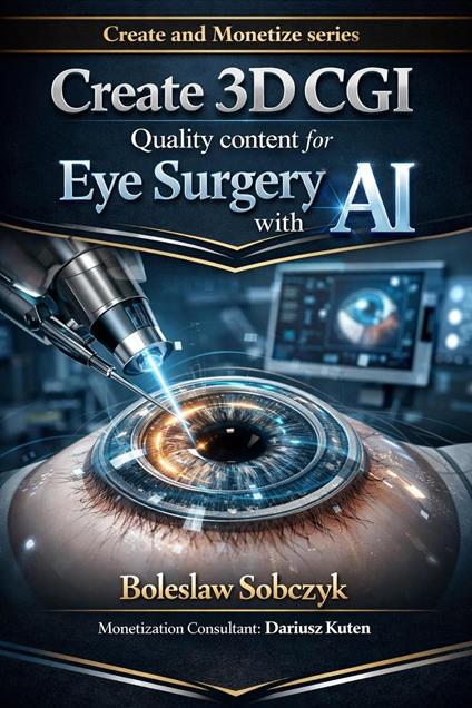 Create 3D CGI Quality Content for Eye Surgery with AI