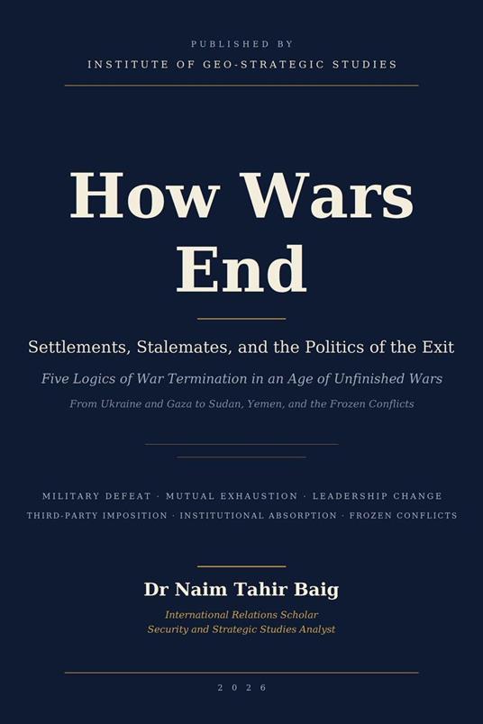 How Wars End: Settlements, Stalemates, and the Politics of the Exit
