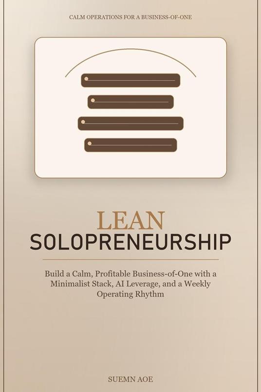 Lean Solopreneurship
