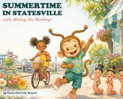 Summertime With Mickey The Monkey - Paula Mechelle Russel - cover