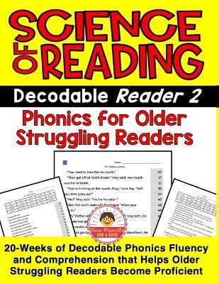 Science of Reading Decodable Reader 2 Phonics for Older Struggling Readers: Decodable Reader 2 - Two Pencils and A Book - cover