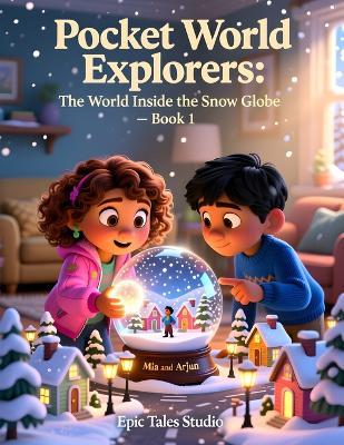 Pocket World Explorers: The World Inside the Snow Globe - Book 1: A Magical Adventure Story About Curiosity, Teamwork and Problem-Solving - Epic Tales Studio - cover