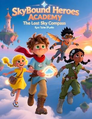 Skybound Heroes Academy: The Lost Sky Compass - Book 6: The Compass of the Shifting Skies - Epic Tales Studio - cover