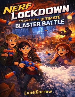 Nerf Lockdown: Trapped in the Ultimate Blaster Battle - Lune Carrow - cover