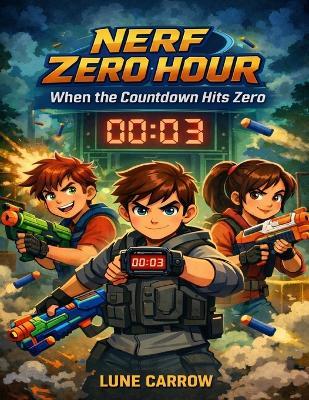 Nerf Battlezone: Where Skill and Speed Decide the Winner - Lune Carrow - cover