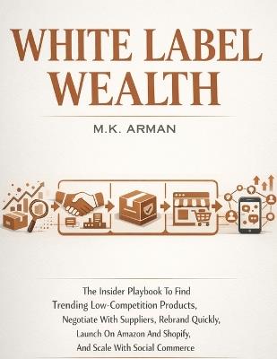 White Label Wealth: The Insider Playbook To Find Trending Low-Competition Products, Negotiate With Suppliers, Rebrand Quickly, Launch On Amazon And Shopify, And Scale With Social Commerce - M K Arman - cover