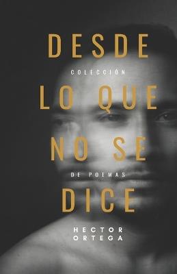 Desde lo que no se dice - Héctor Ortega - cover