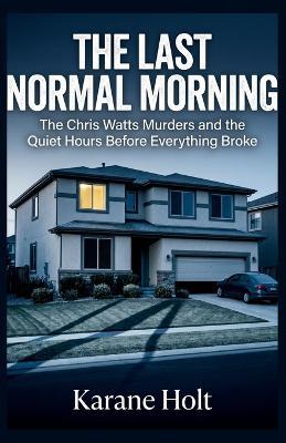 The Last Normal Morning: The Chris Watts Murders and the Quiet Hours Before Everything Broke - Karane Holt - cover