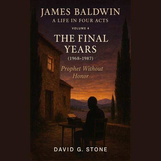 Title: James Baldwin: A Life in Four Act Volume 4: "The Final Years" (1968-1987)