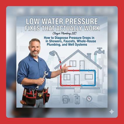 Low Water Pressure Fixes That Actually Work: How to Diagnose Pressure Drops in Showers, Faucets, Whole-House Plumbing, and Well Systems