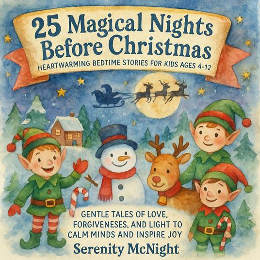 25 Magical Nights Before Christmas - Heartwarming Bedtime Stories for Kids Ages 4–12