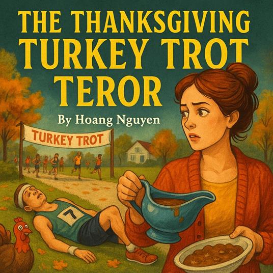 Thanksgiving Turkey Trot Terror, The: A Cozy Mystery of a Fatal Footrace and Giblet Gravy