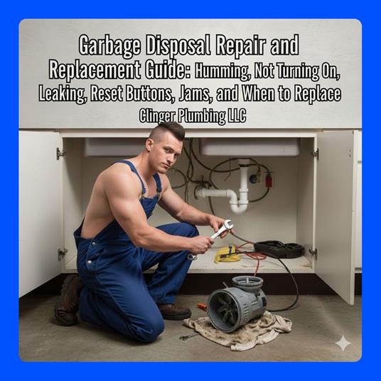 Garbage Disposal Repair and Replacement Guide: Humming, Not Turning On, Leaking, Reset Buttons, Jams, and When to Replace