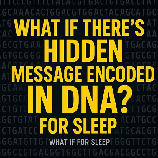 What If We Found a Message Hidden in DNA? For Sleep
