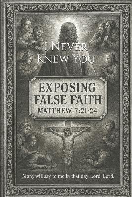 I Never Knew You - Matthew 7: 21-24: Exposing False Faith, Apostasy, and Deception in the Church - Shout Of Victory,Edmund Desoto - cover