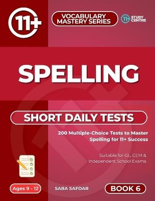 Spelling - Short Daily Tests - Saba Safdar - cover