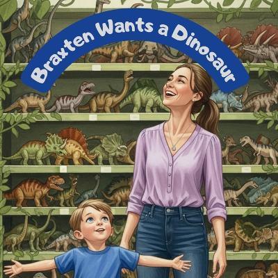 Braxten Wants a Dinosaur - Gregg Durkee - cover