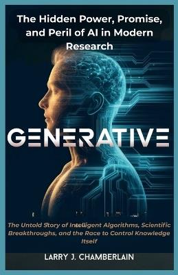 Generative: The Hidden Power, Promise, and Peril of AI in Modern Research: The Untold Story of Intelligent Algorithms, Scientific Breakthroughs, and the Race to Control Knowledge Itself - Larry J Chamberlain - cover