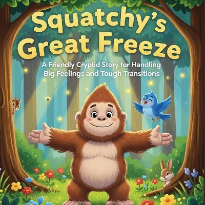 Squatchy's Great Freeze: A Friendly Cryptid Story for Handling Big Feelings and Tough Transitions - Daniel Hayes - cover