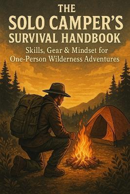 The Solo Camper's Survival Handbook: Skills, Gear & Mindset for One-Person Wilderness Adventures - John Rhea - cover