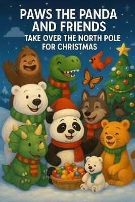 Paws the Panda and Friends: Taking Over the North Pole - Caleanna Reeve - cover