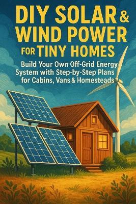 DIY Solar & Wind Power for Tiny Homes: Build Your Own Off-Grid Energy System with Step-by-Step Plans for Cabins, Vans & Homesteads - John Rhea - cover