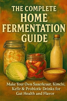 The Complete Home Fermentation Guide: Make Your Own Sauerkraut, Kimchi, Kefir & Probiotic Drinks for Gut Health and Flavor - Alexander Rhea - cover