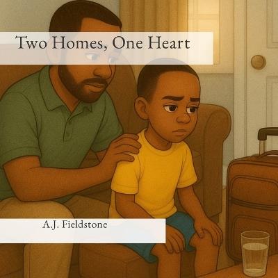 Two Homes, One Heart - A J Fieldstone - cover