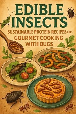 Edible Insects: Sustainable Protein Recipes for Gourmet Cooking with Bugs - John Rhea - cover