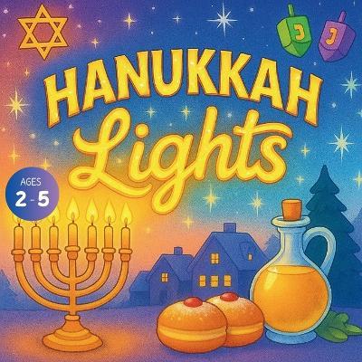 Hanukkah Lights - Bryan Aux,Jerry V,Amar Gandhi - cover