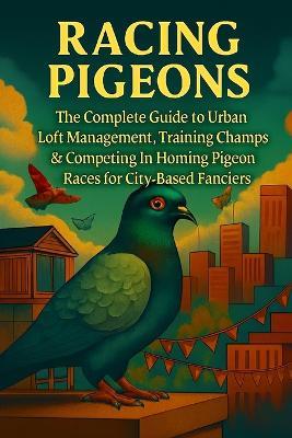 Racing Pigeons: The Complete Guide to Urban Loft Management, Training Champions & Competing in Homing Pigeon Races for City-Based Fanciers - Alexander Rhea - cover