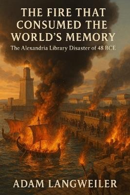 The Fire That Consumed the World's Memory: The Alexandria Library Disaster of 48 BCE - Adam Langweiler - cover